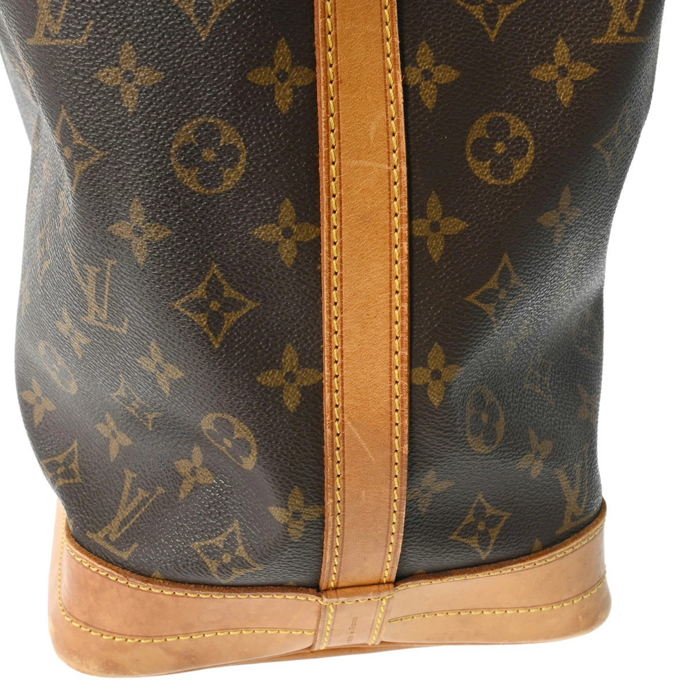 LOUIS VUITTON Monogram Noe Brown Canvas Shoulder Bag - Picture 8 of 11